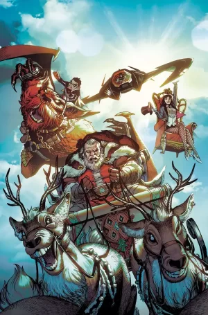 Batman Santa Claus Silent Knight Returns #1 (of 5) (Cover A - Bernard Chang)