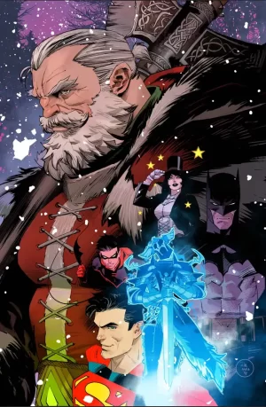 Batman Santa Claus Silent Knight Returns #1 (of 5) (Cover B - Dan Mora Card Stock Variant)