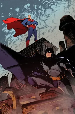 Batman Superman Worlds Finest #21 (Cover E - Inc 1:25 Sanford Greene Card Stock Variant)