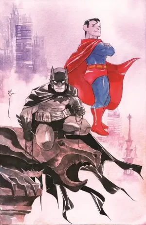 Batman Superman Worlds Finest #25 (Cover C - Dustin Nguyen Card Stock Variant)