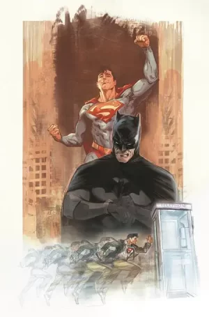 Batman Superman Worlds Finest #25 (Cover E - Joelle Jones Card Stock Variant)