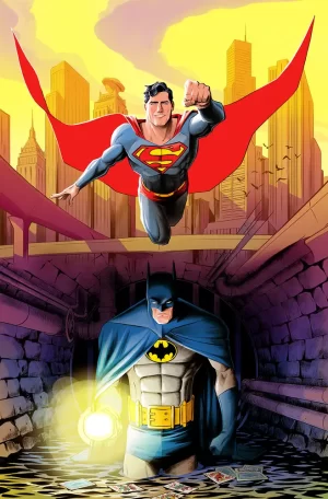 Batman Superman Worlds Finest #30 (Cover E - Inc 1:25 Daniel Bayliss Card Stock Variant)