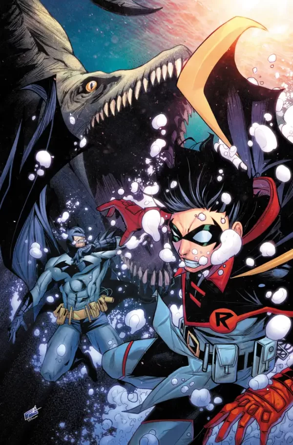 Batman and Robin #13 (Cover C - Travis Mercer Card Stock Variant)