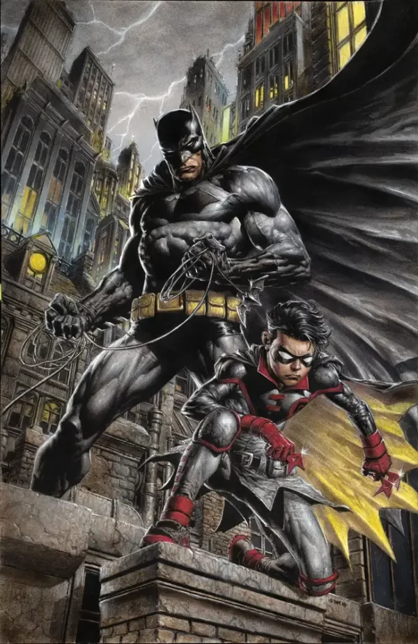 Batman and Robin #3 (Cover B - David Finch Card Stock Variant)