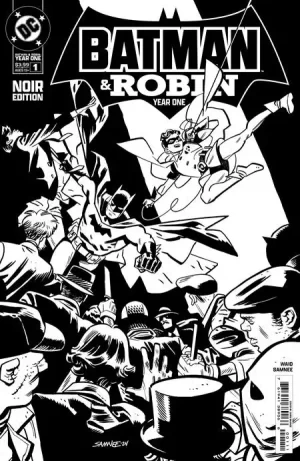 Batman and Robin Year One #1 (of 12) (Noir Edition)