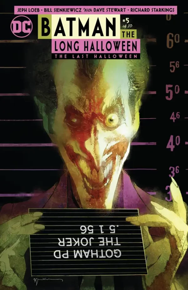 Batman the Long Halloween the Last Halloween #5 (of 10) (Cover B - Bill Sienkiewicz Card Stock Variant)