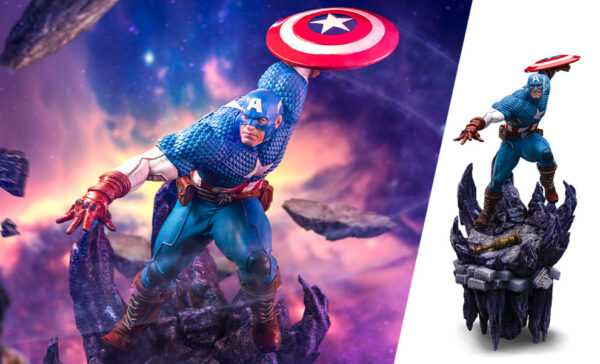 Captain America Deluxe Marvel 1:10 Scale Statue