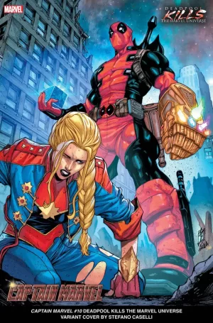 Captain Marvel #10 (Deadpool Kills Marvel Universe Variant)