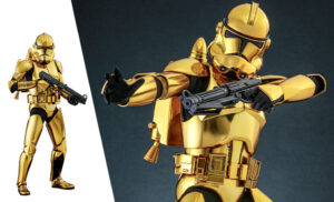 Clone Trooper™ (Gold Chrome Version) Star Wars Sixth Scale Figure