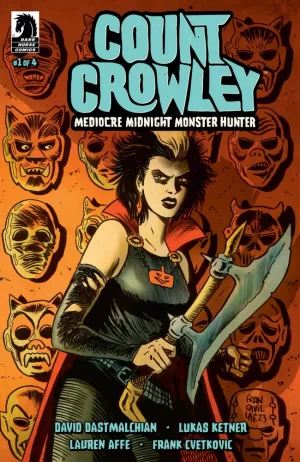 Count Crowley: Mediocre Midnight Monster Hunter #1 (Francesco Francavilla Variant Cover)