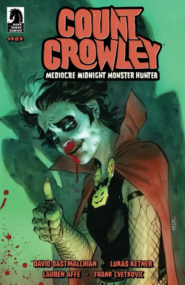 Count Crowley: Mediocre Midnight Monster Hunter #4 (Tyler Crook Variant Cover)