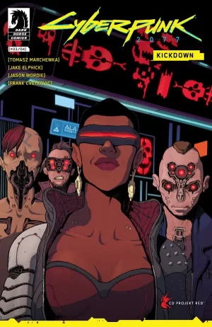 Cyberpunk 2077: Kickdown #3 (André Lima Araújo Variant Cover)