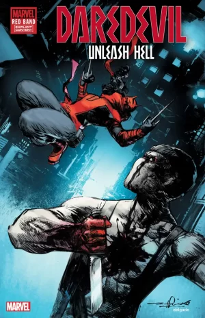 Daredevil Unleash Hell Red Band #2 (of 5) Var