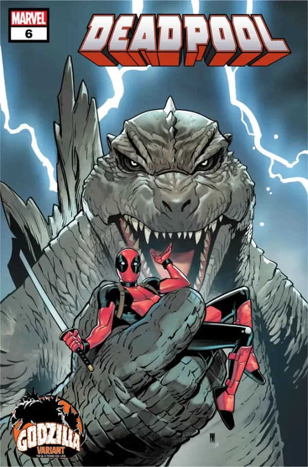 Deadpool #6 (Paco Medina Godzilla Variant)