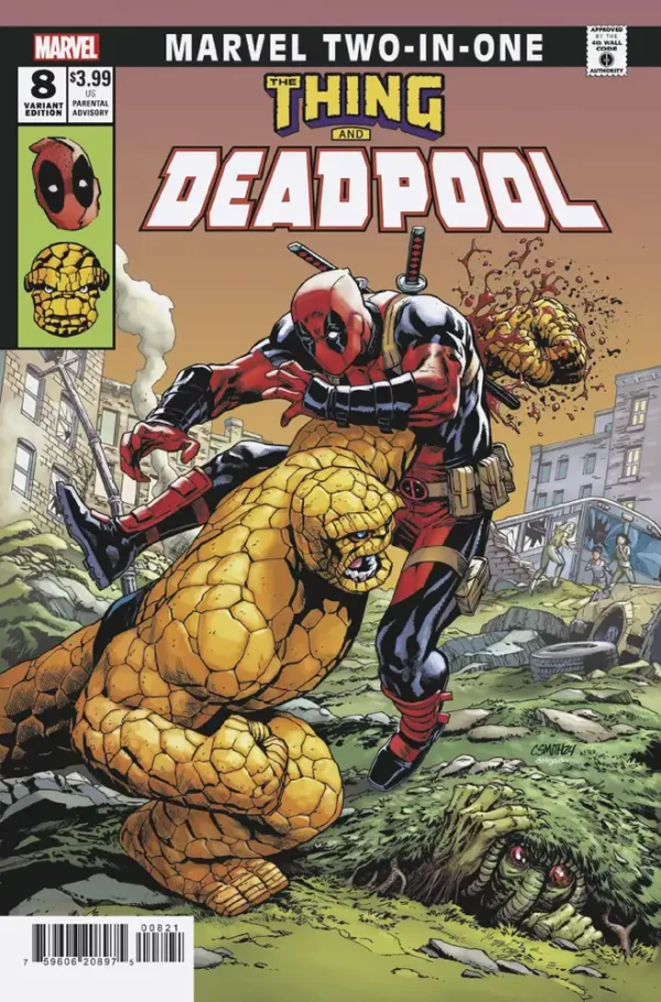 Deadpool #8 (Cory Smith Marvel Two in One Variant)