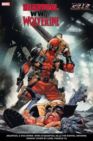 Deadpool and Wolverine Wwiii #3 (Deadpool Kills Marvel Variant)