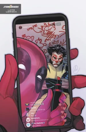 Deadpool and Wolverine Wwiii #3 (Werneck Stormbreakers Variant)