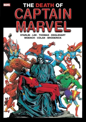 Death Captain Marvel Gallery Edition HC