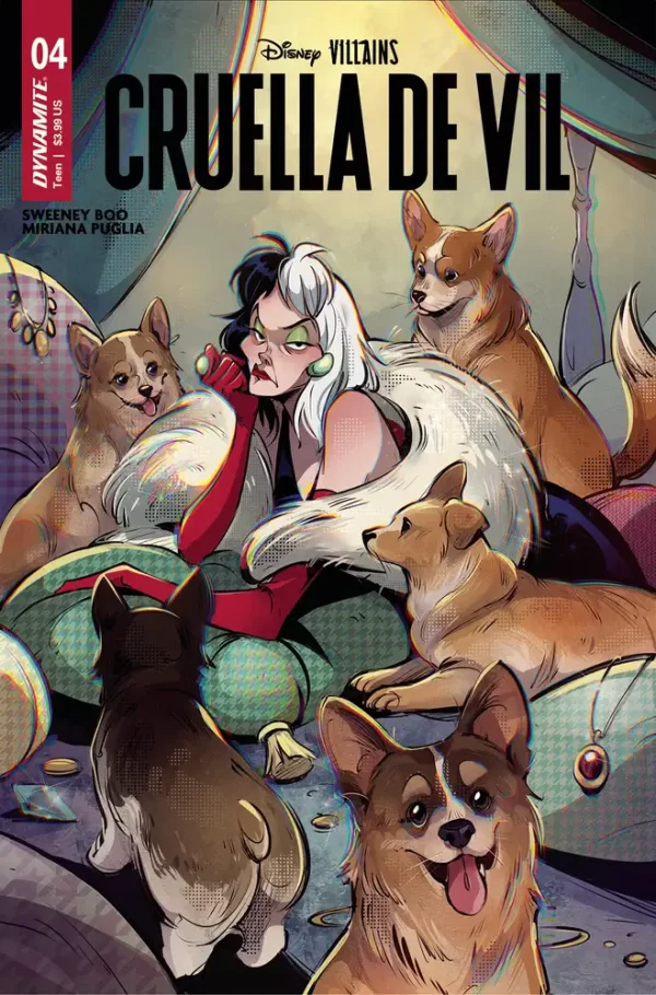 Disney Villains Cruella De Vil #4 (Cover C - Lusky)