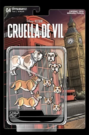 Disney Villains Cruella De Vil #4 (Cover D - Action Figure)