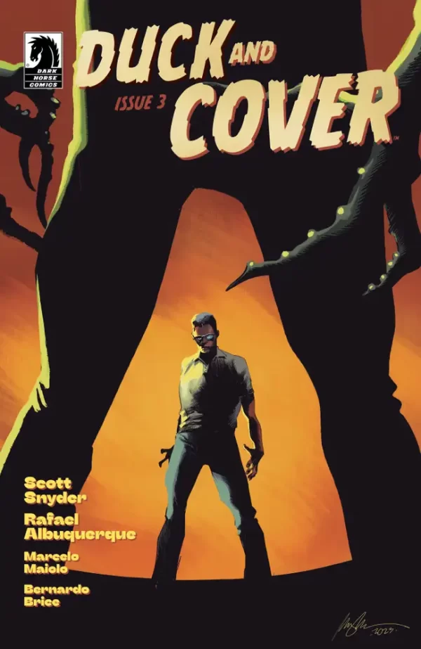 Duck and Cover #3 (Rafael Albuquerque Foil Variant Cover)