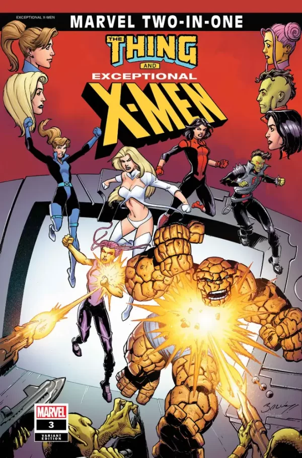 Exceptional X-Men #3 (Marvel Two in One Variant)