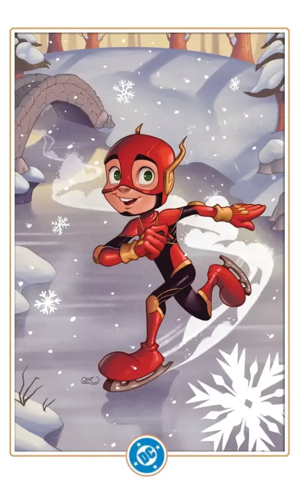 Flash #16 (Cover D - Chrissie Zullo DC Winter Wonderland Card Stock Variant)