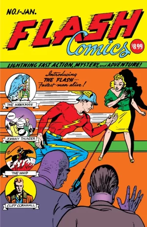 Flash Comics #1 (Facsimile Edition (Cover B - Sheldon Moldoff Foil Variant))