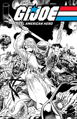 GI Joe a Real American Hero #312 (Cover B - Andy Kubert B&W Variant)