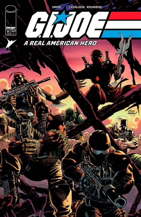 GI Joe a Real American Hero Silent Missions Edition #21 (Cover B - Andy Kubert & Laura Martin Variant)