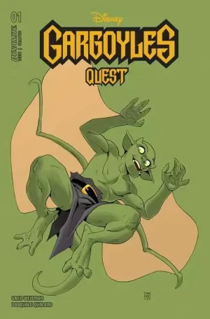 Gargoyles Quest #1 (Cover C - Moss Color Bleed)