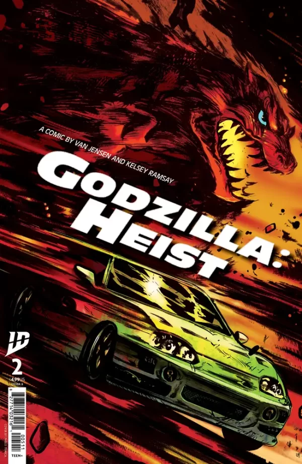 Godzilla Heist #2 (Cover B - Tunica)