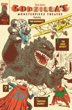 Godzilla Monsterpiece Theatre #1 (Cover A - Scioli)