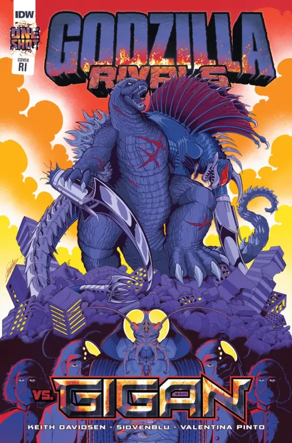 Godzilla Rivals vs Gigan (Cover B - 10 Copy Gonzalez Variant)