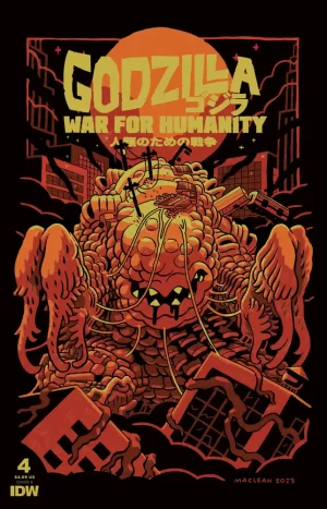 Godzilla War for Humanity #4 (Cover A - Maclean)