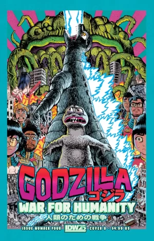 Godzilla War for Humanity #4 (Cover B - Smith)