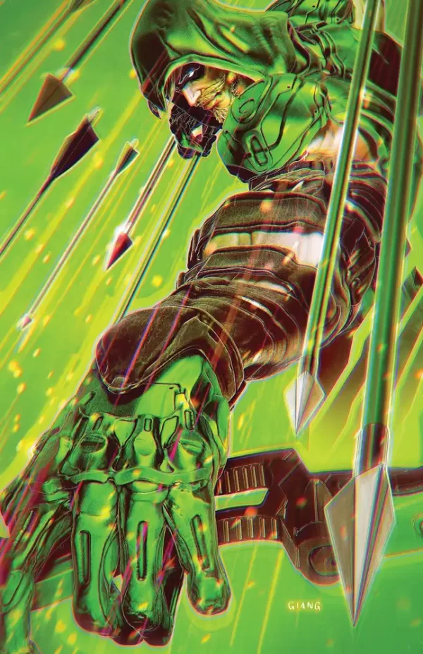 Green Arrow #14 (Cover B - John Giang Card Stock Variant)