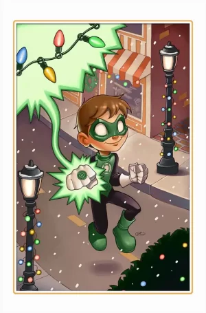 Green Lantern #18 (Cover D - Chrissie Zulloe DC Winter Wonderland Card Stock Variant)