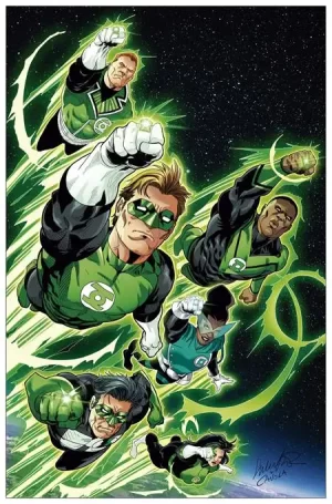 Green Lantern Civil Corps Special #1 (Cover B - Salvador Larroca Card Stock Variant)