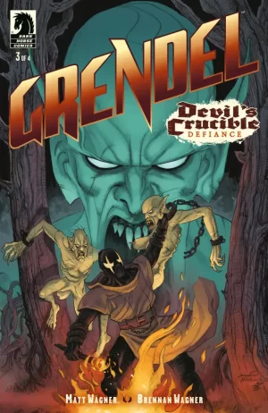 Grendel: Devil's Crucible--Defiance #3 (David Hitchcock Variant Cover)