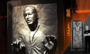 Han Solo in Carbonite Star Wars Life-Size Figure