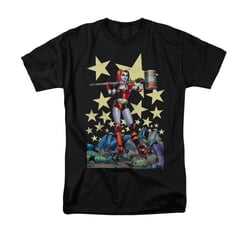 Harley Quinn Shirt Hammer Time Black T-Shirt