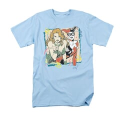 Harley Quinn Shirt Harley And Ivy Light Blue T-Shirt