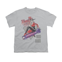 Harley Quinn Shirt Kids The Bomb Silver T-Shirt