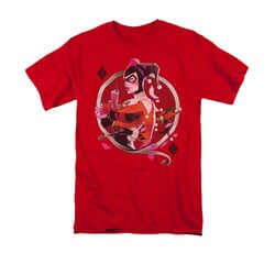 Harley Quinn Shirt Q Red T-Shirt