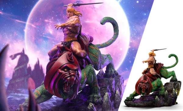 He-Man & Battle-Cat Masters of the Universe 1:10 Scale Statue