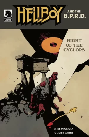 Hellboy and the B.P.R.D.: Night of the Cyclops one-shot (Mike Mignola Variant Cover)