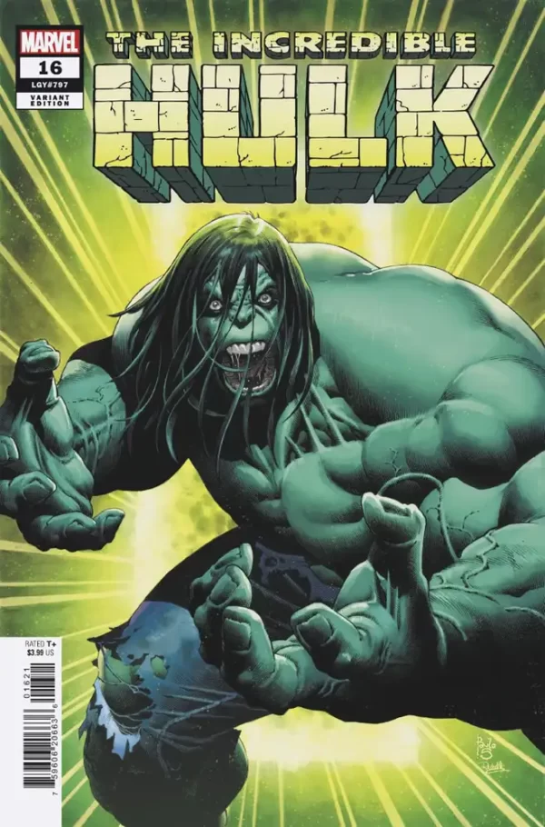 Incredible Hulk #16 (Paulo Siqueira Variant)