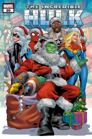 Incredible Hulk #20 (Greg Land Winter Holiday Variant)