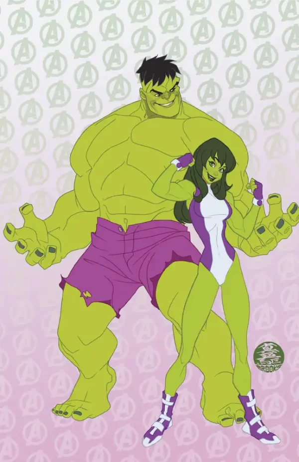 Incredible Hulk #22 ((Retailer 50 Copy Incentive Variant) Animated-Style Vir Variant)